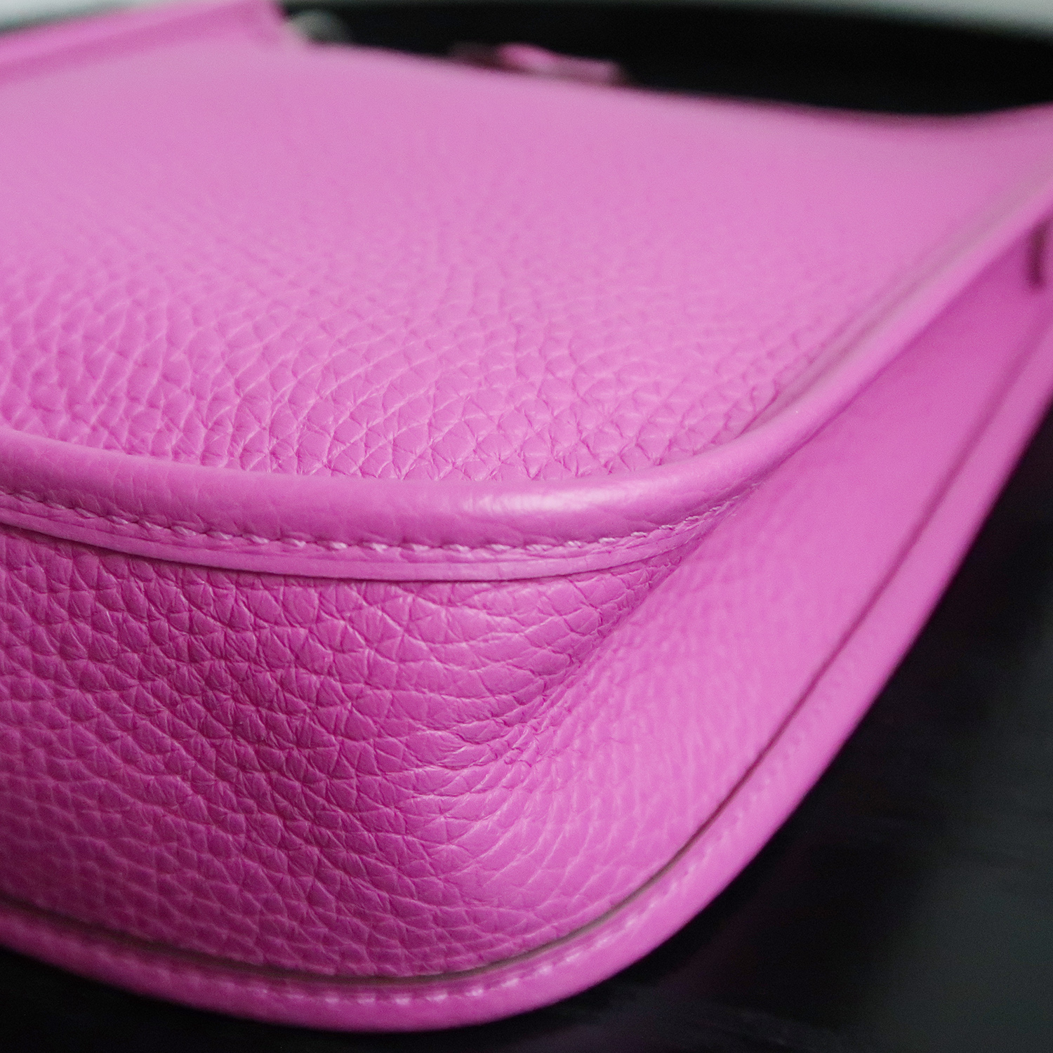 Hermes Magnolia Clemence Leather Evelyne TPM 16 CM PHW