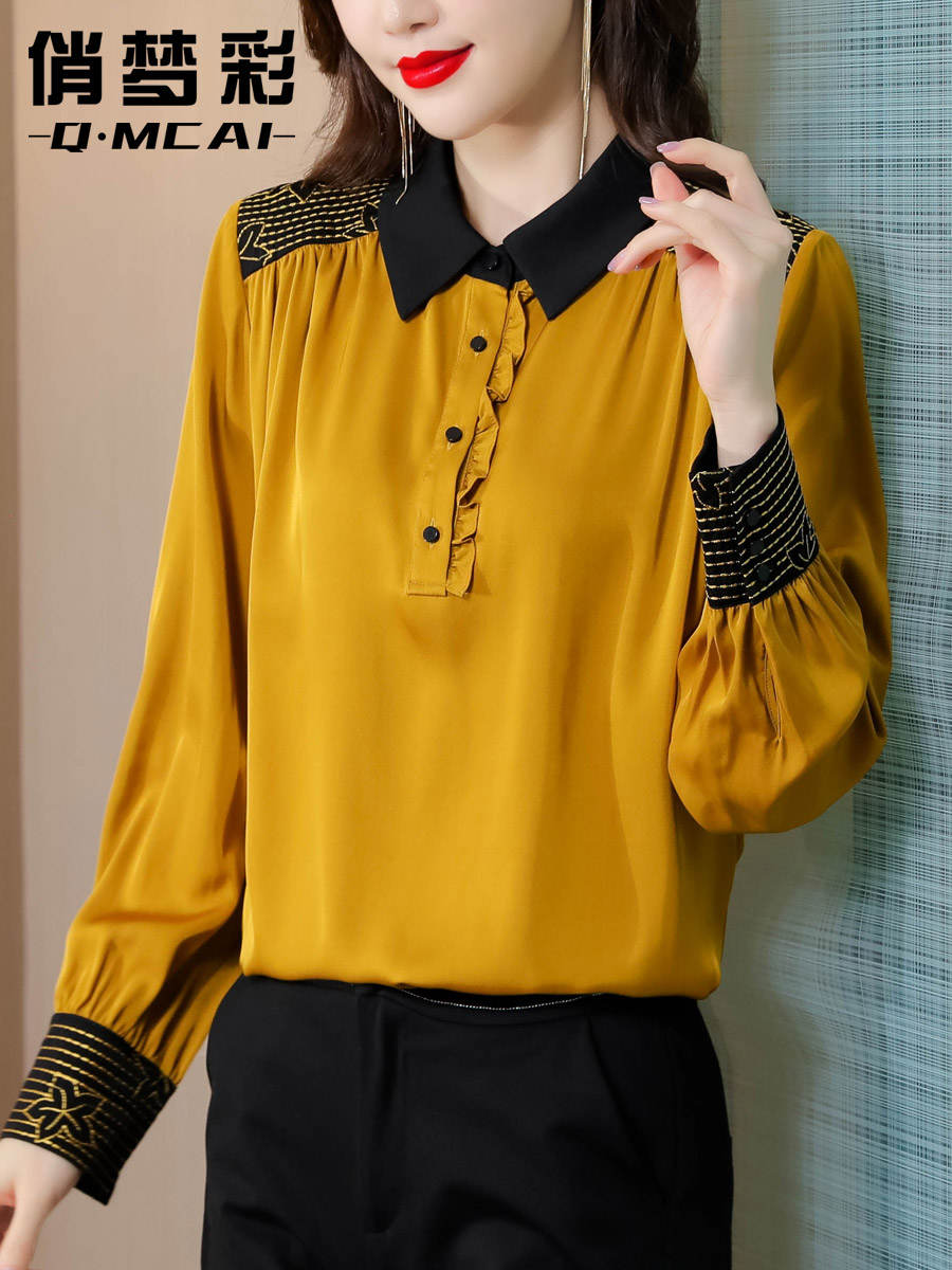 เสื้อเชิ้ต เสื้อเชิ้ตชีฟอง ลายสวยๆฟรีค่าส่ง