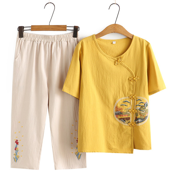 เสื้อลินินสไตล์ผู้ใหญ่ เสื้อคุณแม่ เสื้อผู้ใหญ่ แบรนด์ LININ