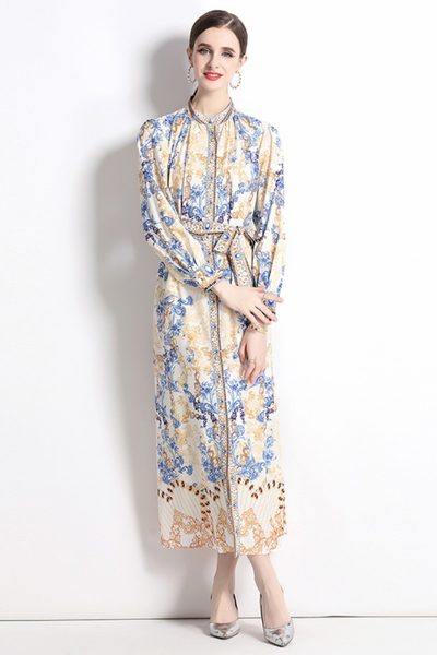 ชุดเดรสยาวสวยๆ ชุดเดรสยาวใส่สบาย ใส่ทำงาน