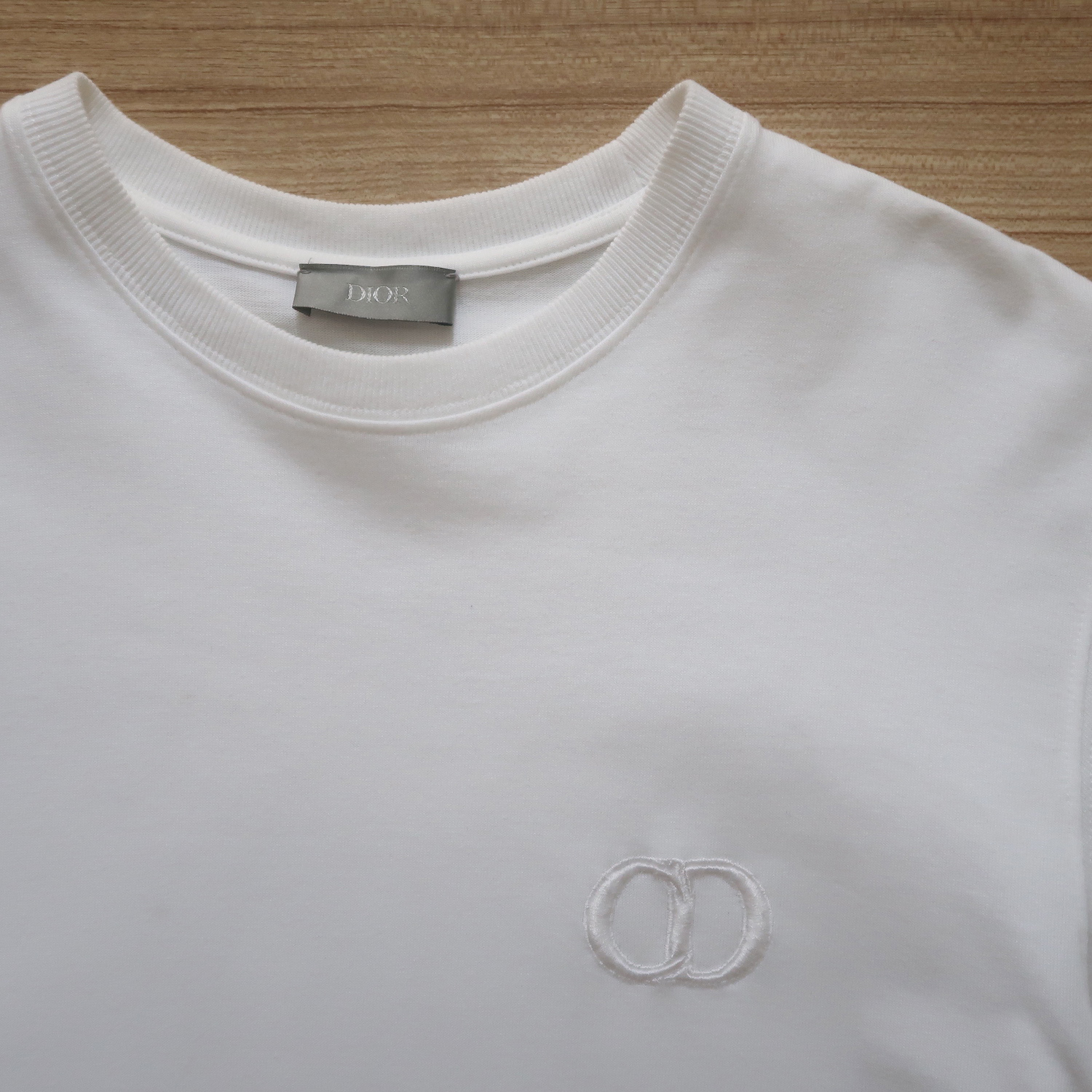 Dior White CD Icon Relaxed-Fit T-Shirt
