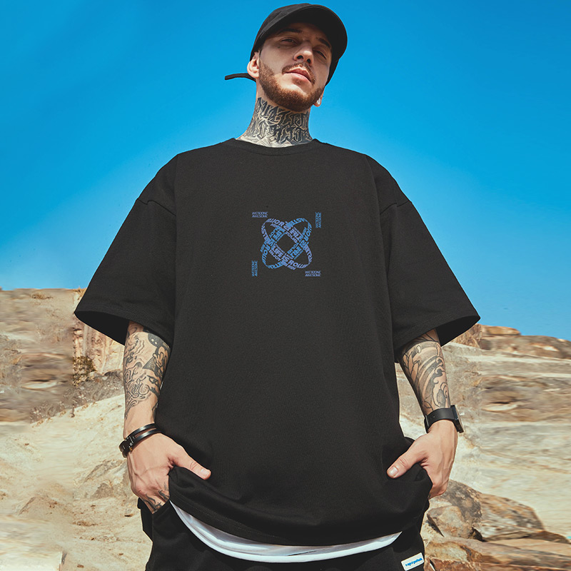 เสื้อยืดผู้ชายอ้วน S-5XL(อกเสื้อ39-51นิ้ว)
