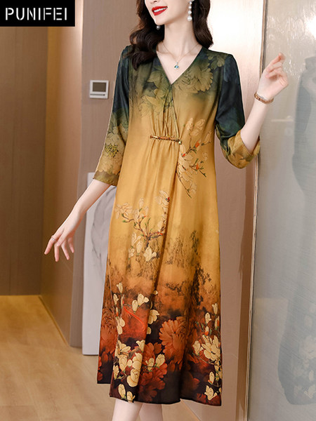 เดรสวัยผู้ใหญ่40-60ปี เดรสคุณแม่ ชุดเดรสทำงานวัยผู้ใหญ่ แบรนด์ MAMA DRESS