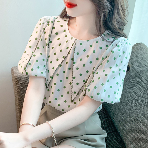 เสื้อชีฟองเกาหลี เสื้อชีฟองสวยๆ