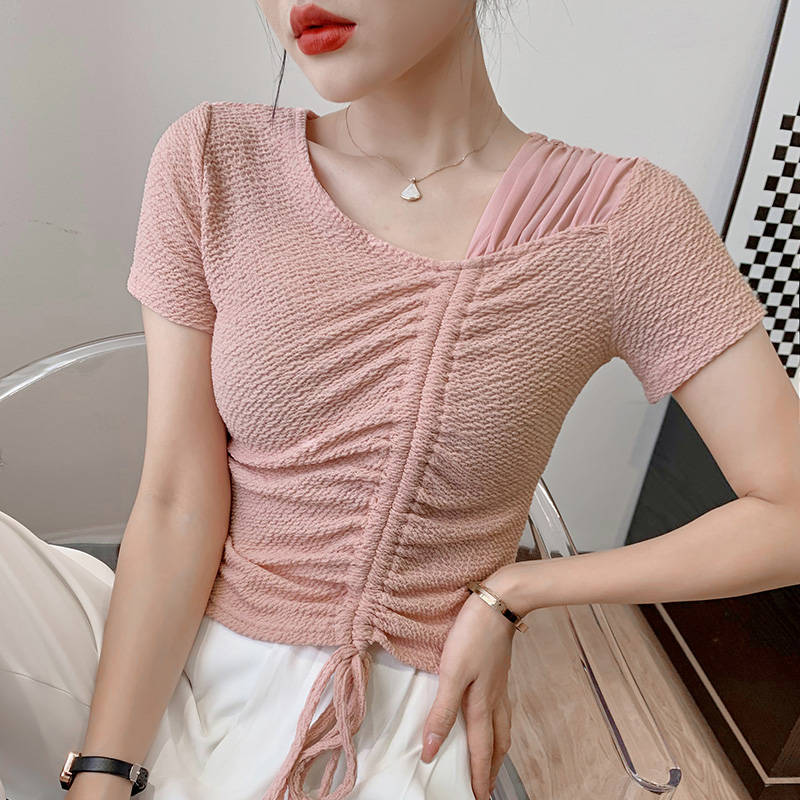 เสื้อยืดวัยรุ่นน่ารักๆ เสื้อวัยรุ่นแขนสั้น เสื้อผ้าวัยรุ่นเกาหลี แบรนด์ Wiyike