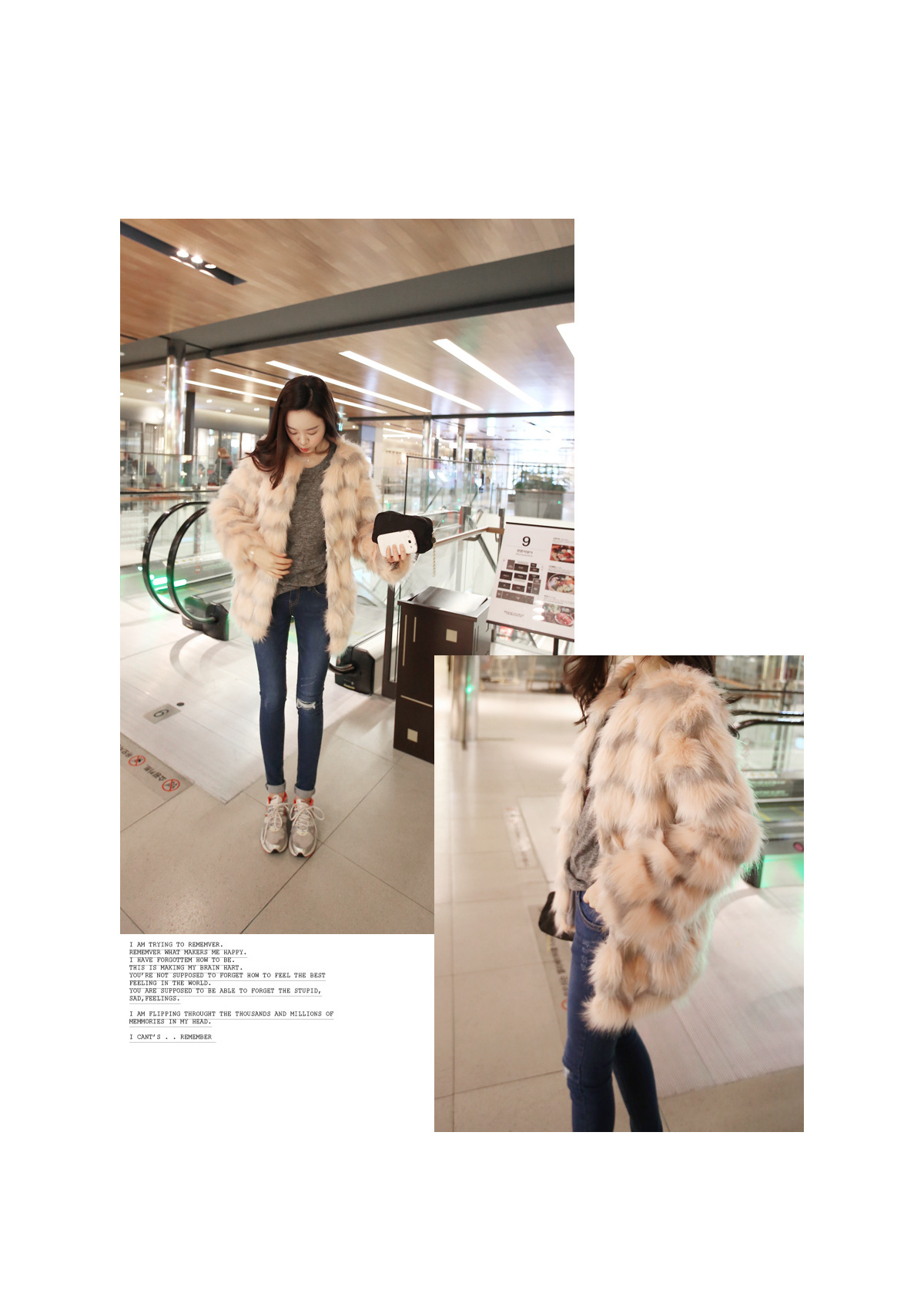 เสื้อกันหนาวขนเฟอร์ หรูหรา น่ารัก งานดี ขนเนื้อนุ่มไม่หลุดง่าย บุซับในกันลม พร้อมส่งจ้า ตามภาพเลยจ้า