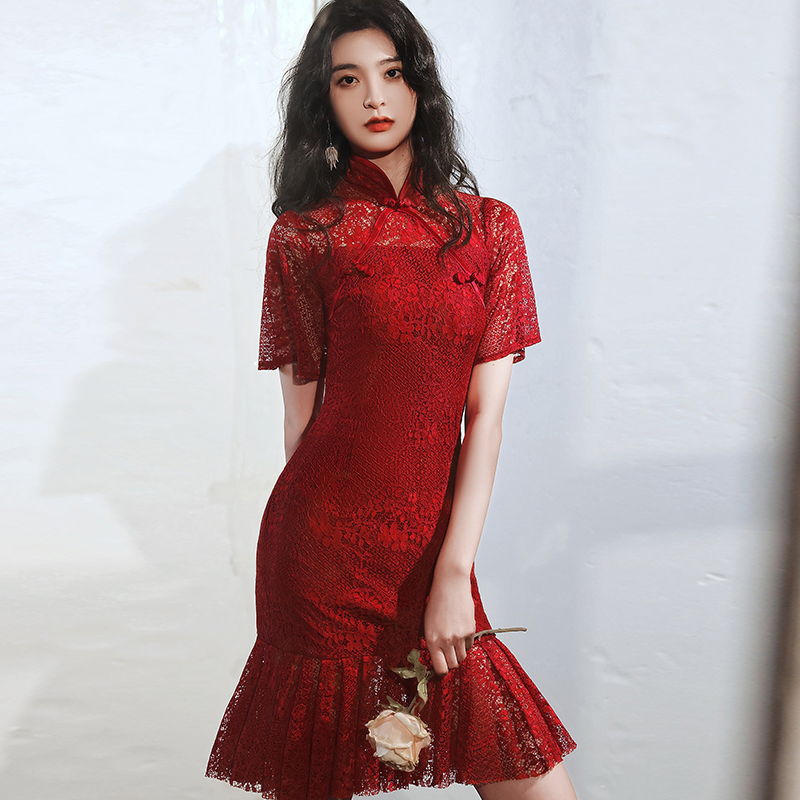 ชุดราตรี ชุดราตรีสวยหรู แบบ ทันสมัย Evening dress