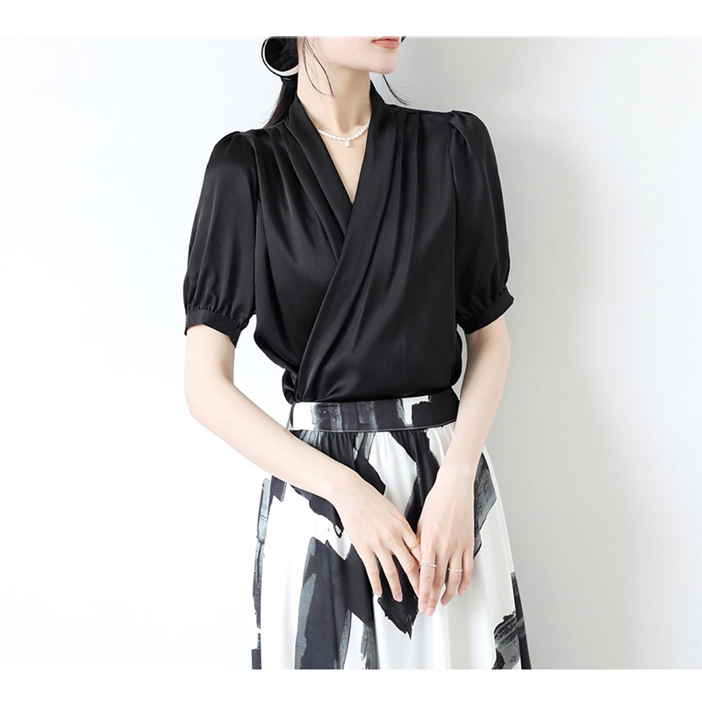 เสื้อสีดำสุภาพ เรียบหรู ดูดี เหมาะกับทุกโอกาส | เสื้อผู้หญิงสุภาพ ICC