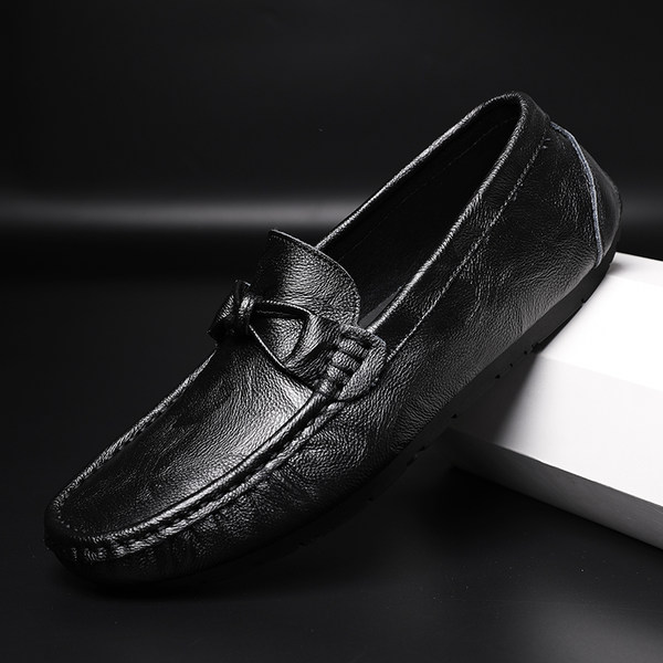 รองเท้าหนังผู้ชาย มีไซส์39-44 รองเท้าโลฟเฟอร์ชาย Slip-On Shoes