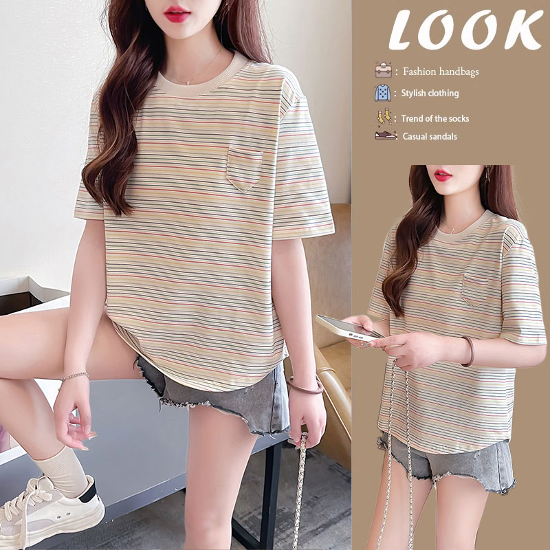 เสื้อยืดคนอ้วนแบบโอเวอร์ไซส์แบบ ulzzang fashion สนใจทักแชท