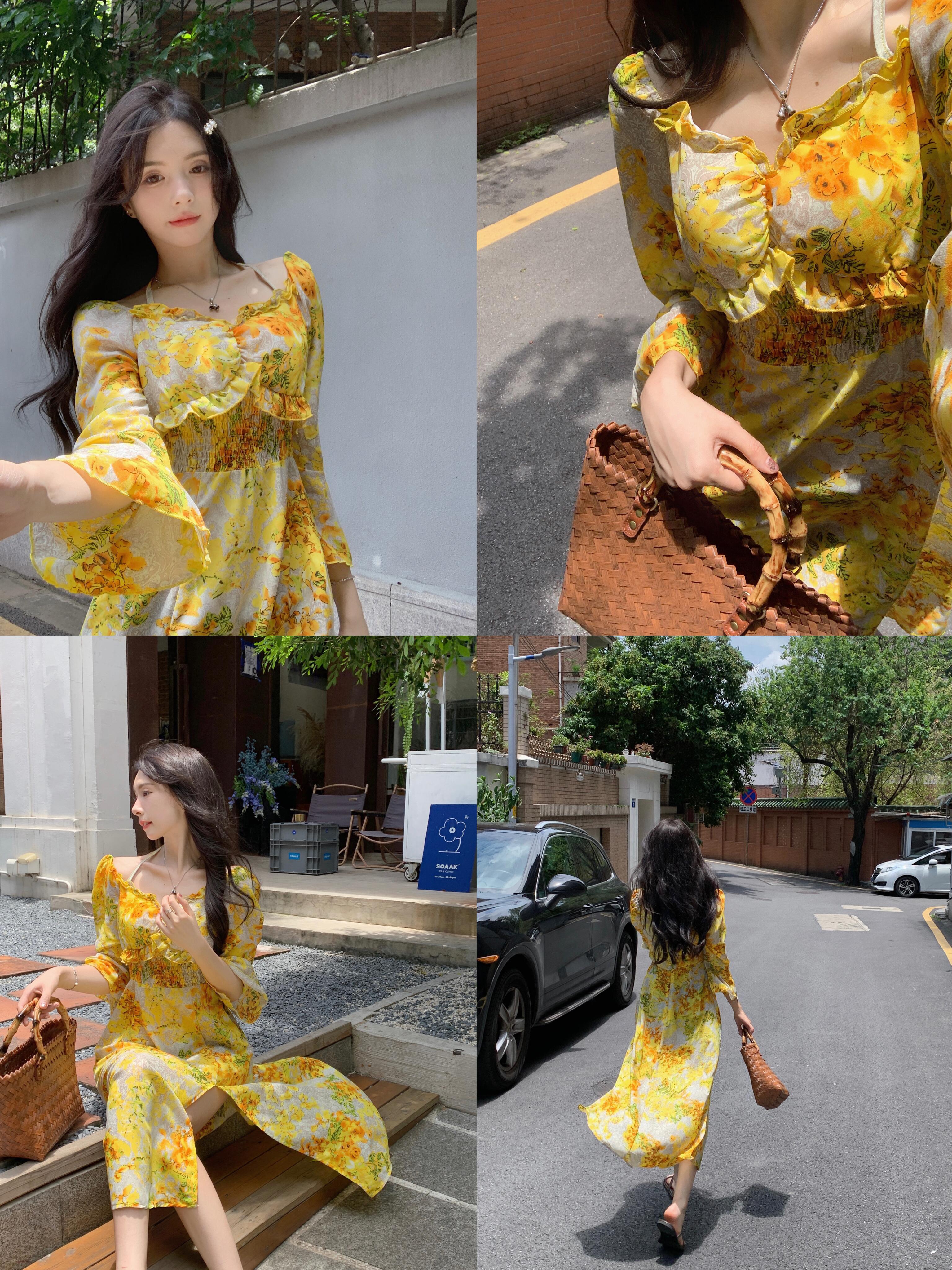 เดรสแขนสั้น มีไซส์ L-4XLอก 38-47 นิ้ว ใส่ได้ทั้งสาวหุ่นดีน่ารักจนถึงสาวอวบพลัสไซส์ จัดส่งฟรี! ทักแชทสั่งซื้อ