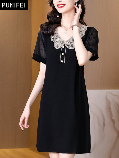 เดรสวัยผู้ใหญ่40-60ปี เดรสคุณแม่ ชุดเดรสทำงานวัยผู้ใหญ่ แบรนด์ MAMA DRESS