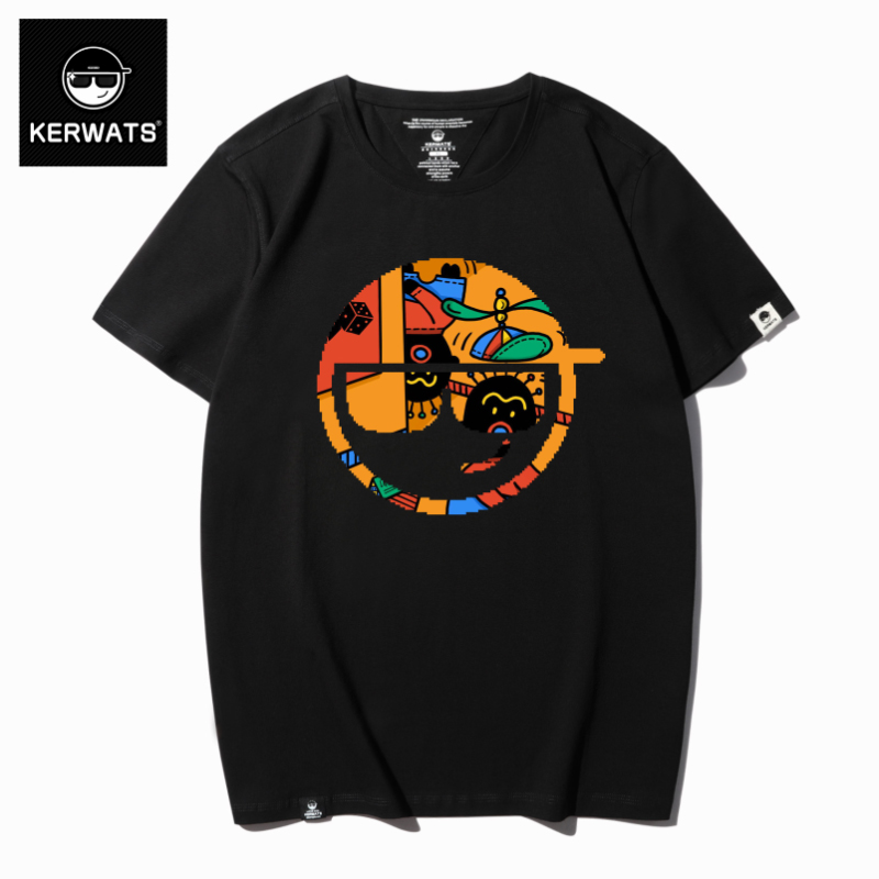 เสื้อยืดผู้ชายอ้วน S-6XL น้ำหนักผู้สวม 50-135 กิโลกรัม