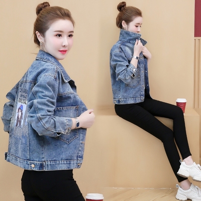 เสื้อแจ็คเก็ตยีนส์ เสื้อยีนส์ผู้หญิงเทห์ๆ