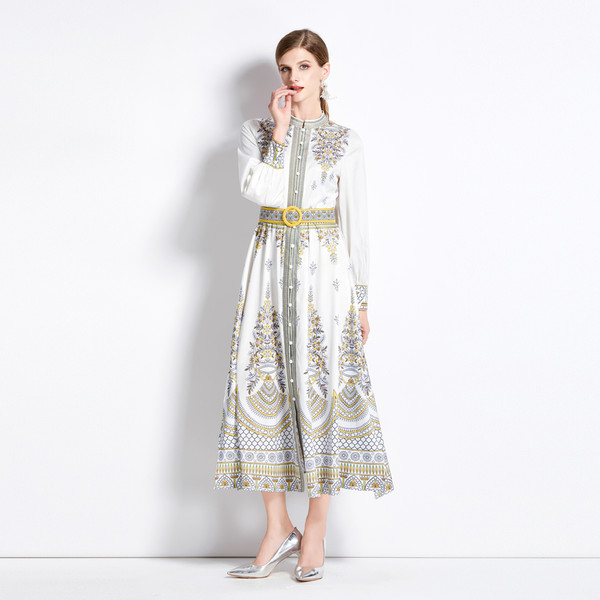 ชุดเดรสยาวสวยๆ ชุดเดรสยาวใส่สบาย ใส่ทำงาน