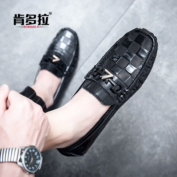 รองเท้าหนังผู้ชาย มีไซส์39-44 รองเท้าโลฟเฟอร์ชาย Slip-On Shoes