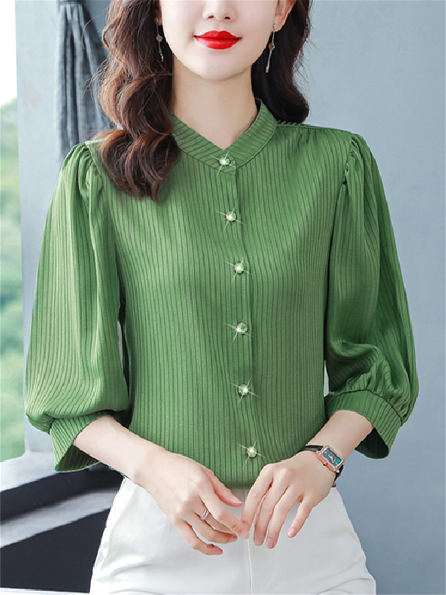 เสื้อลูกไม้ เสื้อเชิ้ตแขนยาว