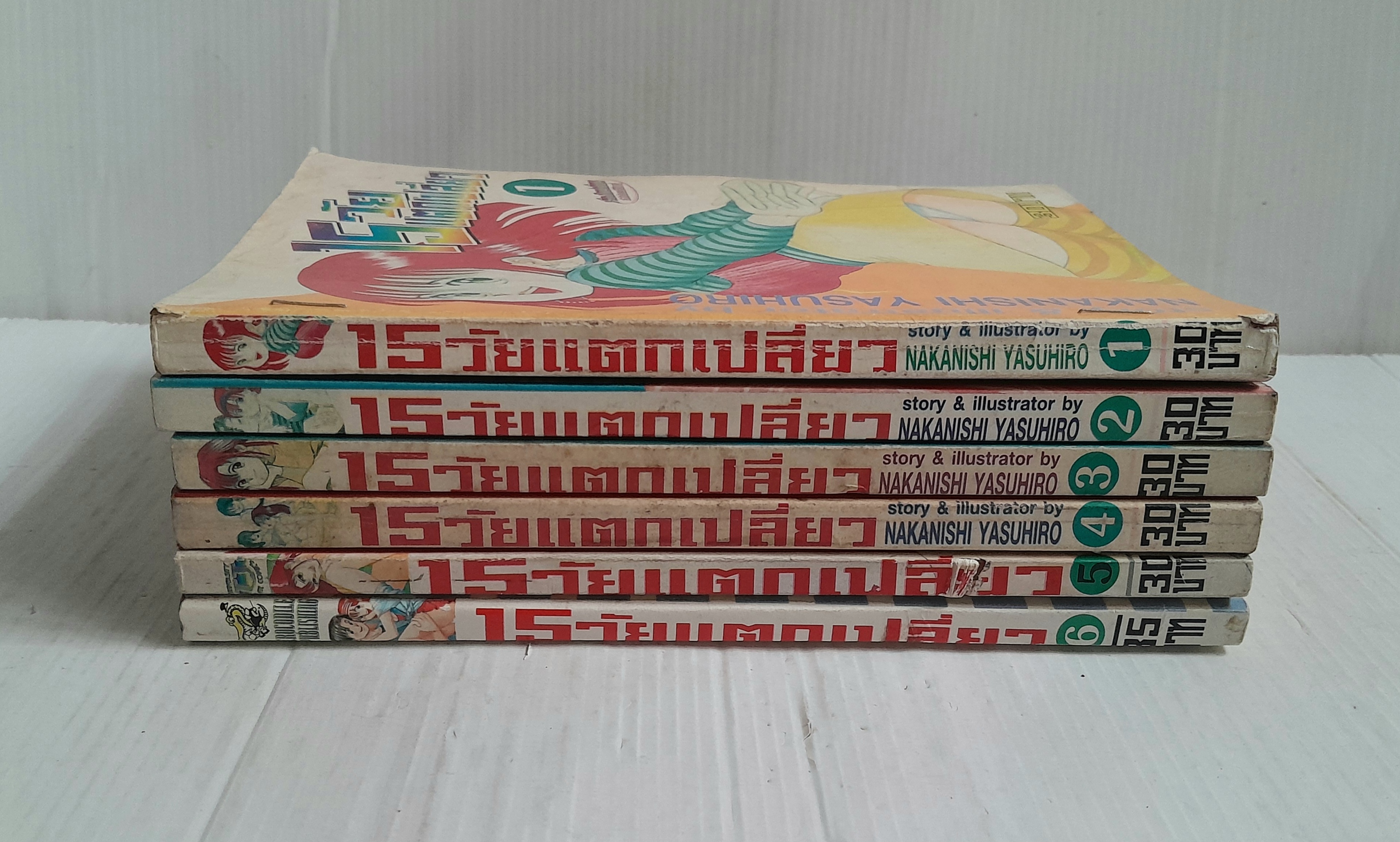 15 วัยแตกเปลี่ยว 6 เล่มจบ / Nakanishi Yasuhiro