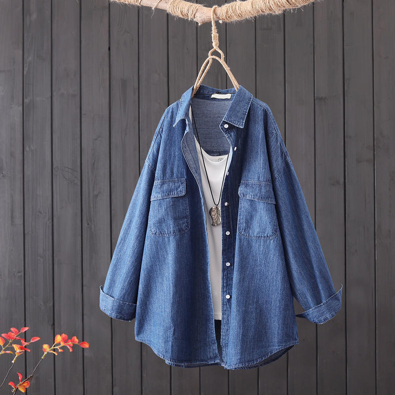 แบบเสื้อสวยๆ เสื้อผ้าฝ้ายลินิน เสื้อเชิ้ตผ้าลินิน