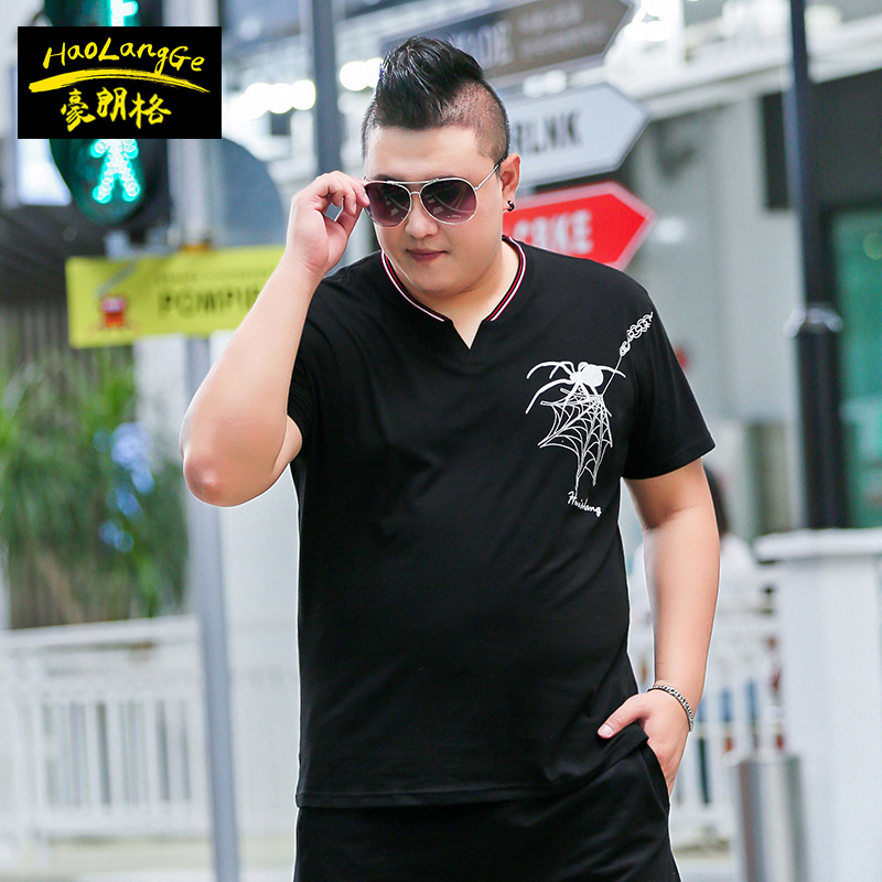 เสื้อยืดผู้ชายอ้วน S-5XL(อกเสื้อ39-51นิ้ว)