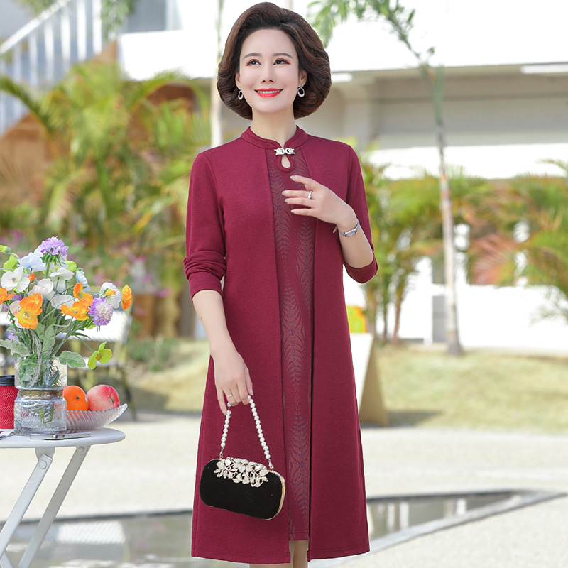 เดรสวัยผู้ใหญ่40-60ปี เดรสคุณแม่ ชุดเดรสทำงานวัยผู้ใหญ่ แบรนด์ MAMA DRESS