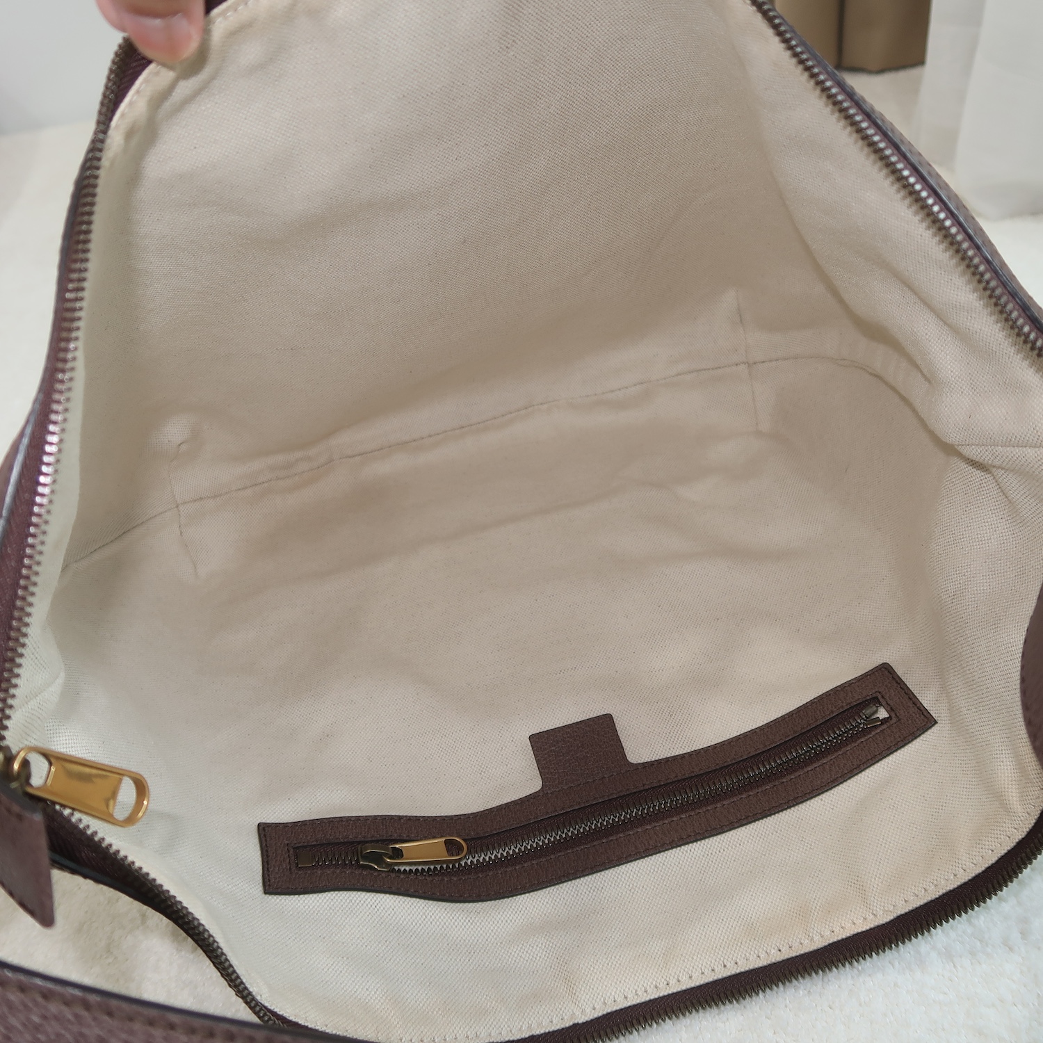 Gucci GG Ophidia Medium Zip Messenger Bag