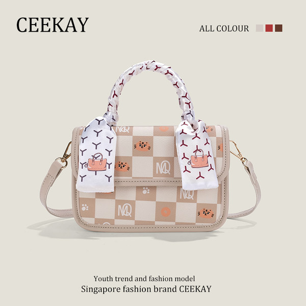 กระเป๋าสะพายข้างเกาหลี กระเป๋าผู้หญิงแบรนด์ CEEKEY