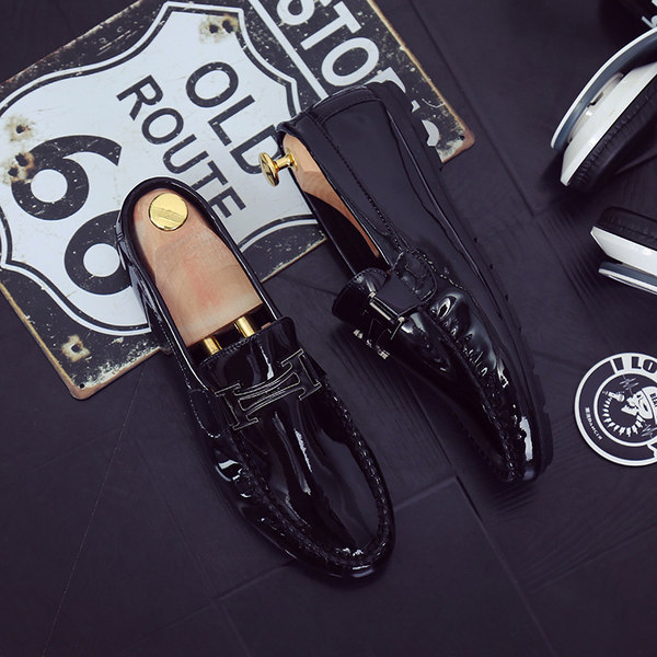 รองเท้าหนังผู้ชาย มีไซส์39-44 รองเท้าโลฟเฟอร์ชาย Slip-On Shoes