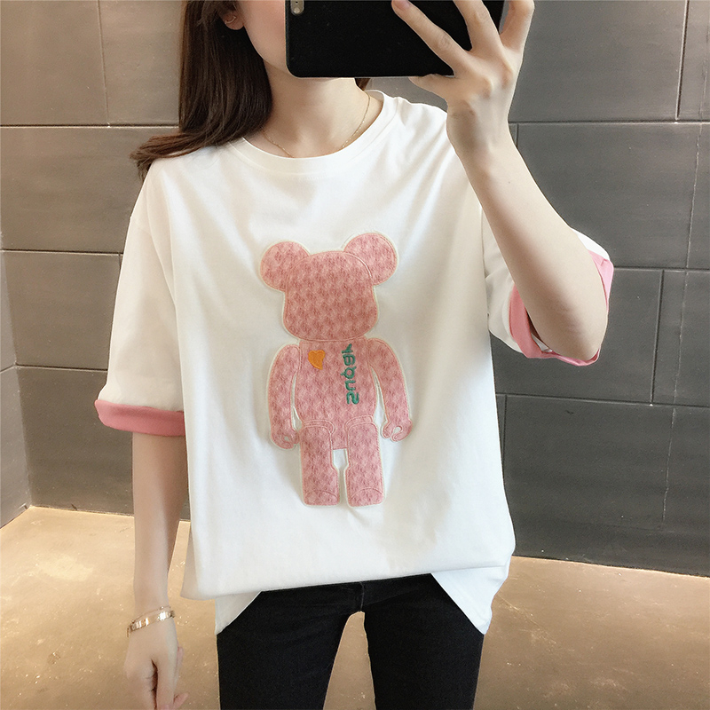 เสื้อยืดคนอ้วนแบบโอเวอร์ไซส์แบบ ulzzang fashion สนใจทักแชท