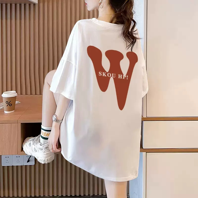 เสื้อยืดคนอ้วนแบบโอเวอร์ไซส์แบบ ulzzang fashion สนใจทักแชท