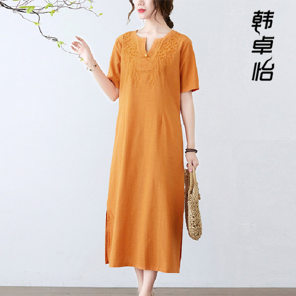 เดรสวัยผู้ใหญ่40-60ปี เดรสคุณแม่ ชุดเดรสทำงานวัยผู้ใหญ่ แบรนด์ MAMA DRESS