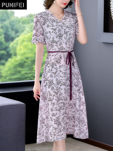เดรสวัยผู้ใหญ่40-60ปี เดรสคุณแม่ ชุดเดรสทำงานวัยผู้ใหญ่ แบรนด์ MAMA DRESS