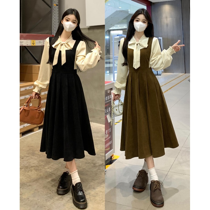 เดรสสาวอวบ มีไซส์ L-4XLอกเสื้อ 38-47 นิ้ว ใส่ได้ทั้งสาวหุ่นดีน่ารักจนถึงสาวอวบพลัสไซส์ จัดส่งฟรี! ทักแชทสั่งซื้อ