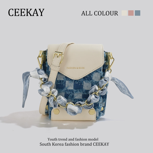 กระเป๋าสะพายข้างเกาหลี กระเป๋าผู้หญิงแบรนด์ CEEKEY