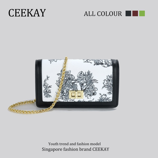 กระเป๋าสะพายข้างเกาหลี กระเป๋าผู้หญิงแบรนด์ CEEKEY