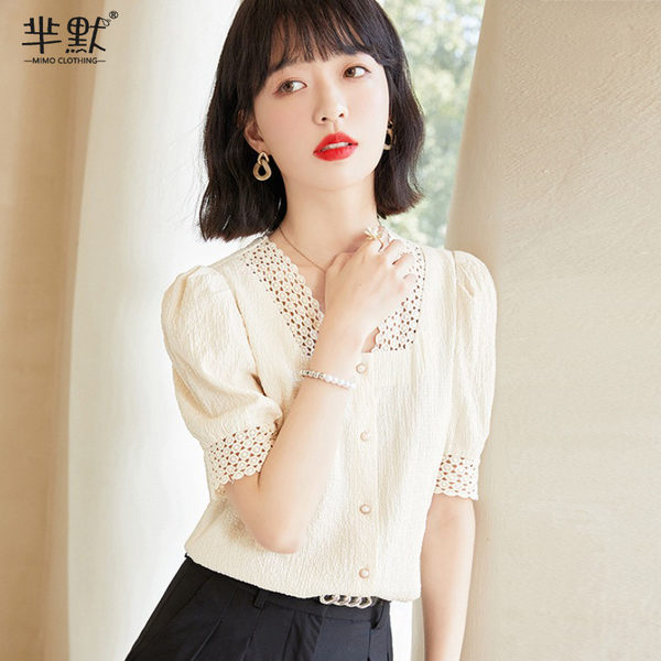 เสื้อชีฟองเกาหลี เสื้อชีฟองสวยๆ
