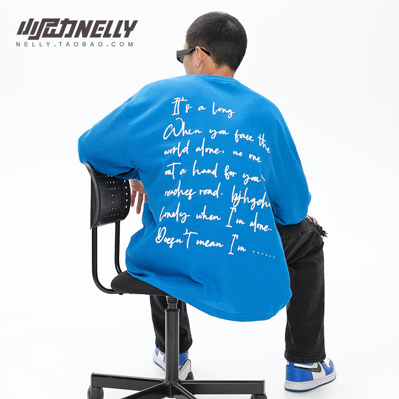 เสื้อยืดคอกลม ผู้ชาย เสื้อยืดผู้ชายเกาหลี เสื้อยืดเกาหลี แบรนด์ NELLY