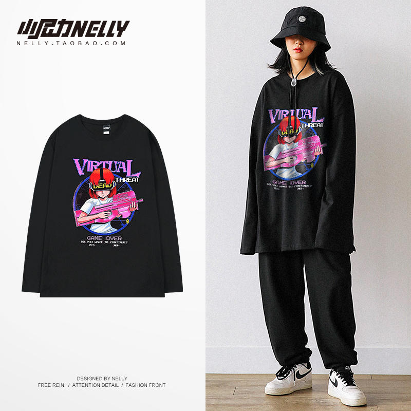 เสื้อยืดคอกลม ผู้ชาย เสื้อยืดผู้ชายเกาหลี เสื้อยืดเกาหลี แบรนด์ NELLY