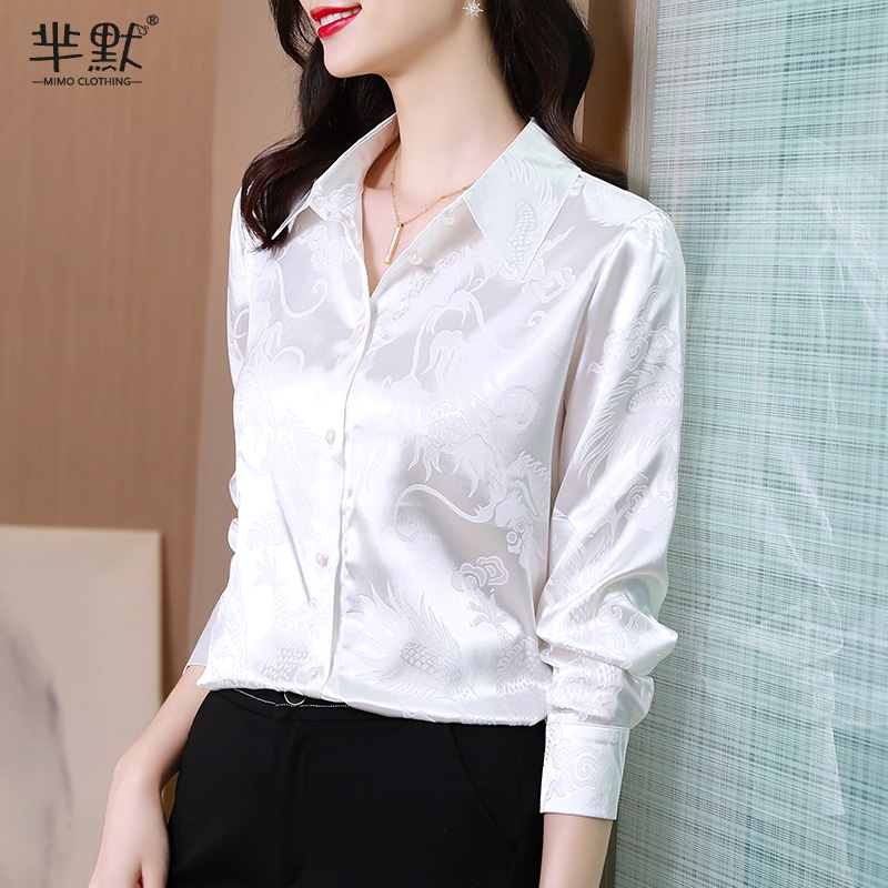 เสื้อลูกไม้ เสื้อเชิ้ตแขนยาว