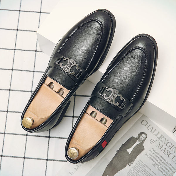 รองเท้าหนังผู้ชาย มีไซส์39-44 รองเท้าโลฟเฟอร์ชาย Slip-On Shoes