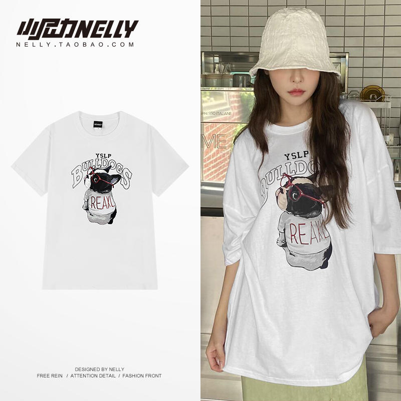 เสื้อยืดคอกลม ผู้ชาย เสื้อยืดผู้ชายเกาหลี เสื้อยืดเกาหลี แบรนด์ NELLY