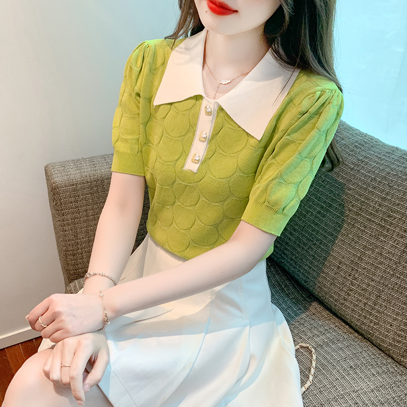 เสื้อผ้าวัยรุ่นเกาหลี เสื้อยืดวัยรุ่นผู้หญิง มีขนาด S M L XL