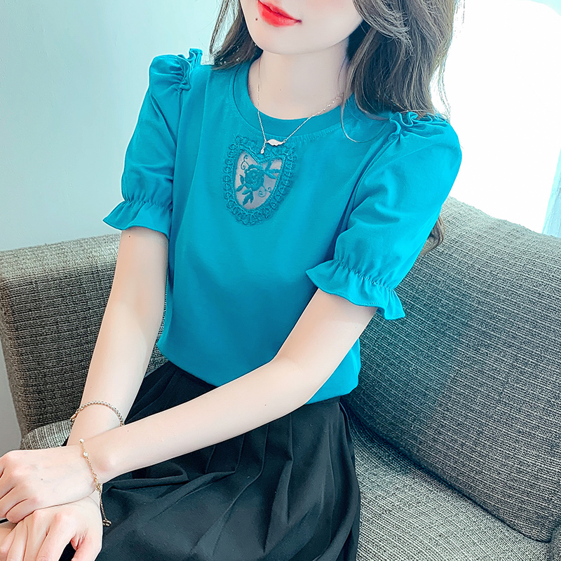 เสื้อผ้าวัยรุ่นเกาหลี เสื้อยืดวัยรุ่นผู้หญิง มีขนาด S M L XL