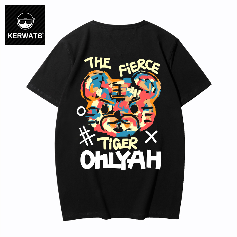 เสื้อยืดผู้ชายอ้วน S-6XL น้ำหนักผู้สวม 50-135 กิโลกรัม