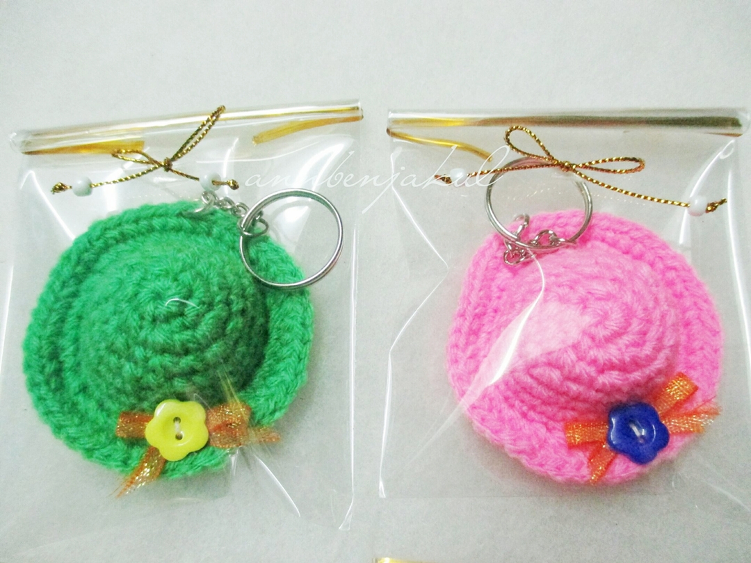 พวงกุญแจหมวกจิ๋ว