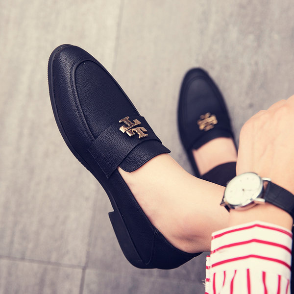 รองเท้าหนังผู้ชาย มีไซส์39-44 รองเท้าโลฟเฟอร์ชาย Slip-On Shoes