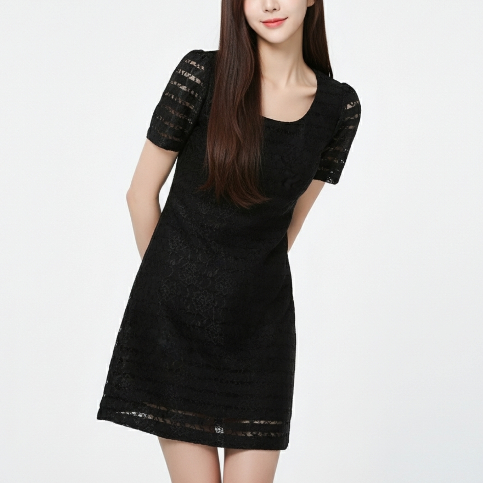 Dress4256 ชุดเดรสลูกไม้สีดำทรงสวย มีซับในอย่างดี ผ้าลูกไม้พรีเมียมเนื้อดีไม่บาง งานสวยทรงเป๊ะดูแพง ใส่เมื่อไหร่ก็สวย ผ้าดีเหมือนราคาหลักพัน ใส่ออกงานได้