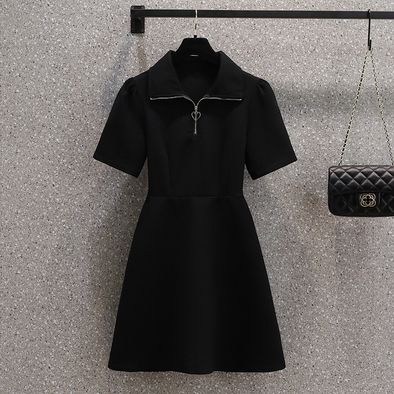 เดรสแขนสั้น มีไซส์ L-4XLอก 38-47 นิ้ว ใส่ได้ทั้งสาวหุ่นดีน่ารักจนถึงสาวอวบพลัสไซส์ จัดส่งฟรี! ทักแชทสั่งซื้อ