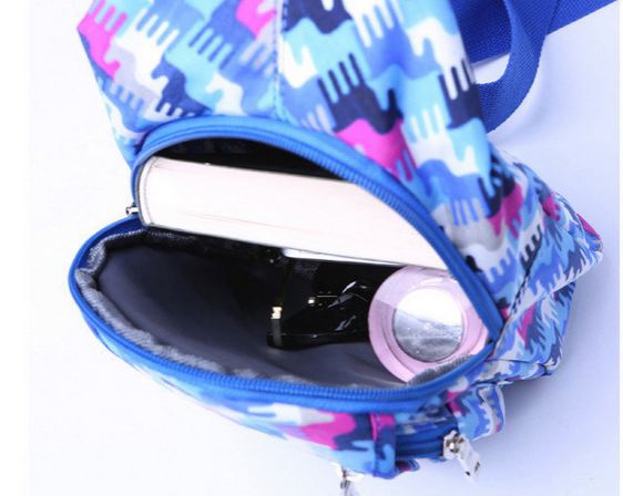 กระเป๋าเป้ กระเป๋าสะพาย กระเป๋าคาดอก ผ้าไนลอน กันน้ำ กระเป๋าผู้หญิง เก๋ ๆ ใส่ของกระจุกจิก กระเป๋าใส่ของเที่ยว แบบสวย สีสันสดใส 950130