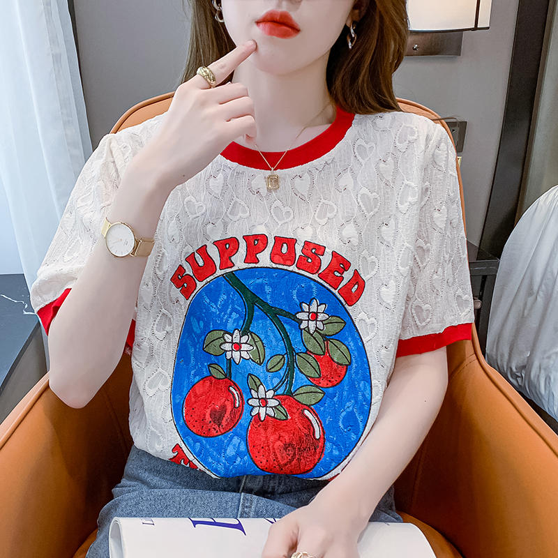 เสื้อยืดวัยรุ่นน่ารักๆ เสื้อวัยรุ่นแขนสั้น เสื้อผ้าวัยรุ่นเกาหลี แบรนด์ Wiyike